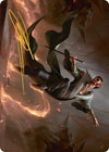 Image for Fleetfoot Dancer Art Card (Gold-Stamped Signature) (Art Series: Streets of New Capenna) (26) - Magic: The Gathering