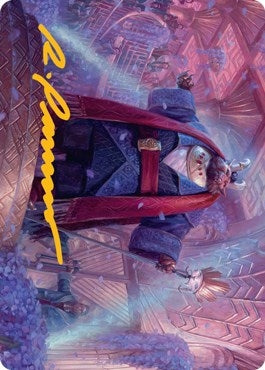 Image for Jetmir, Nexus of Revels Art Card (27/81) (Gold-Stamped Signature) (Art Series: Streets of New Capenna) (27) - Magic: The Gathering