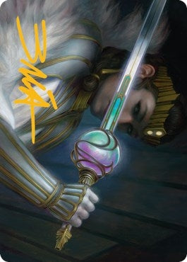 Image for Luxior, Giada's Gift Art Card (Gold-Stamped Signature) (Art Series: Streets of New Capenna) (34) - Magic: The Gathering
