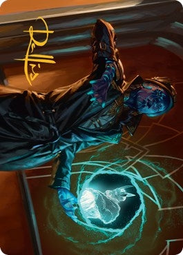 Image for Kamiz, Obscura Oculus Art Card (Gold-Stamped Signature) (Art Series: Streets of New Capenna) (41) - Magic: The Gathering