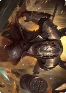 Image for Perrie, the Pulverizer Art Card (Art Series: Streets of New Capenna) (43) - Magic: The Gathering