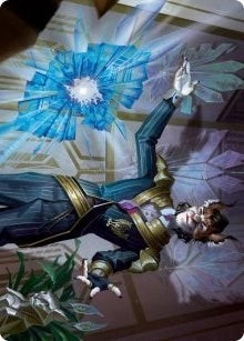 Image for Kros, Defense Contractor Art Card (Art Series: Streets of New Capenna) (44) - Magic: The Gathering