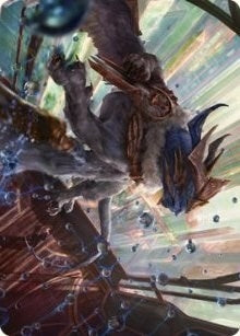 Image for Change of Plans Art Card (Art Series: Streets of New Capenna) (52) - Magic: The Gathering