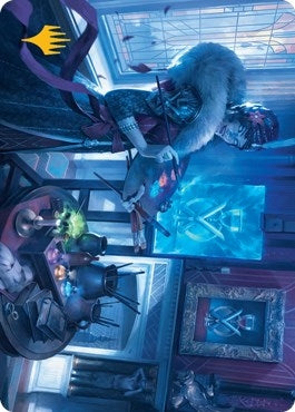Image for Flawless Forgery Art Card (Gold-Stamped) (Art Series: Streets of New Capenna) (54) - Magic: The Gathering