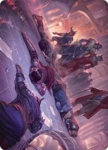 Image for Make an Example Art Card (Art Series: Streets of New Capenna) (56) - Magic: The Gathering