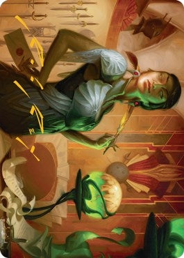 Image for Mari, the Killing Quill Art Card (Gold-Stamped Signature) (Art Series: Streets of New Capenna) (57) - Magic: The Gathering