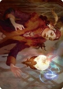 Image for Misfortune Teller Art Card (Art Series: Streets of New Capenna) (58) - Magic: The Gathering