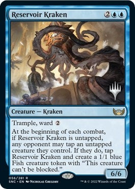 Image for Reservoir Kraken (Promo Pack: Streets of New Capenna) (56) - Magic: The Gathering