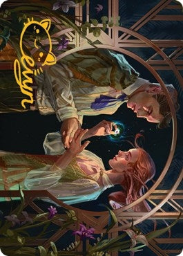 Image for Prosperous Partnership Art Card (Gold-Stamped Signature) (Art Series: Streets of New Capenna) (63) - Magic: The Gathering