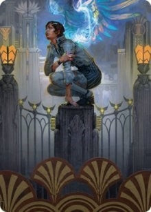 Image for Giada, Font of Hope Art Card (65/81) (Art Series: Streets of New Capenna) (65) - Magic: The Gathering