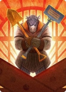 Image for Mr. Orfeo, the Boulder Art Card (Art Series: Streets of New Capenna) (70) - Magic: The Gathering
