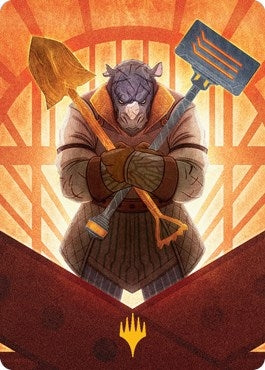 Image for Mr. Orfeo, the Boulder Art Card (Gold-Stamped) (Art Series: Streets of New Capenna) (70) - Magic: The Gathering