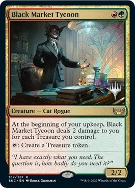 Image for Black Market Tycoon (Promo Pack: Streets of New Capenna) (167) - Magic: The Gathering