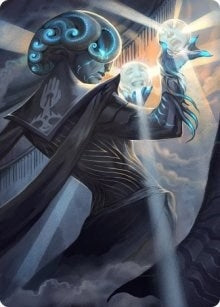 Image for Queza, Augur of Agonies Art Card (Art Series: Streets of New Capenna) (75) - Magic: The Gathering
