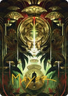 Image for Jetmir's Garden Art Card (76/81) (Gold-Stamped Signature) (Art Series: Streets of New Capenna) (76) - Magic: The Gathering