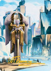 Image for Island Art Card (Gold-Stamped Signature) (Art Series: Streets of New Capenna) (78) - Magic: The Gathering