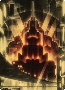 Image for Plains Art Card (Art Series: Streets of New Capenna) (79) - Magic: The Gathering
