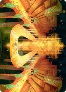 Image for Racers' Ring Art Card (Art Series: Streets of New Capenna) (80) - Magic: The Gathering