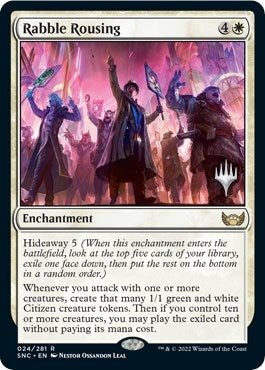 Image for Rabble Rousing (Promo Pack: Streets of New Capenna) (24) - Magic: The Gathering