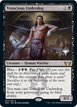 Image for Tenacious Underdog (Promo Pack: Streets of New Capenna) (97) - Magic: The Gathering