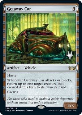 Image for Getaway Car (Promo Pack: Streets of New Capenna) (237) - Magic: The Gathering