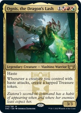 Image for Ognis, the Dragon's Lash (Promo Pack: Streets of New Capenna) (210) - Magic: The Gathering
