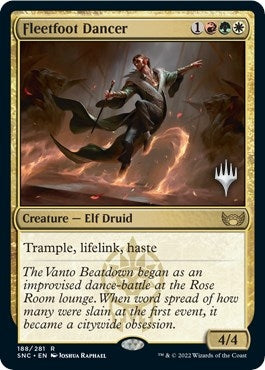 Image for Fleetfoot Dancer (Promo Pack: Streets of New Capenna) (188) - Magic: The Gathering