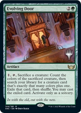 Image for Evolving Door (Promo Pack: Streets of New Capenna) (144) - Magic: The Gathering