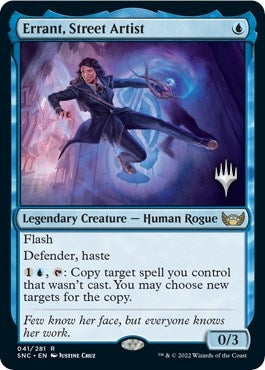 Image for Errant, Street Artist (Promo Pack: Streets of New Capenna) (41) - Magic: The Gathering