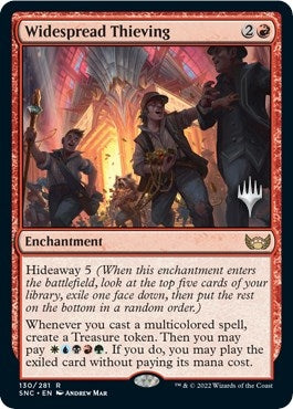 Image for Widespread Thieving (Promo Pack: Streets of New Capenna) (130) - Magic: The Gathering