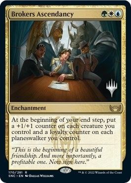 Image for Brokers Ascendancy (Promo Pack: Streets of New Capenna) (170) - Magic: The Gathering