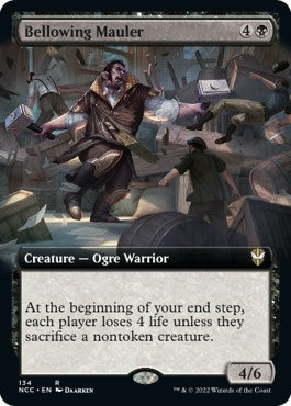 Image for Bellowing Mauler (Extended Art) (Commander: Streets of New Capenna) (134) - Magic: The Gathering