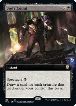Image for Body Count (Extended Art) (Commander: Streets of New Capenna) (135) - Magic: The Gathering