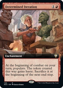 Image for Determined Iteration (Extended Art) (Commander: Streets of New Capenna) (146) - Magic: The Gathering