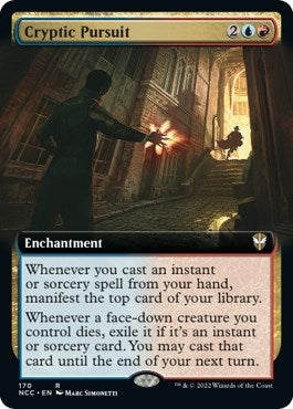 Image for Cryptic Pursuit (Extended Art) (Commander: Streets of New Capenna) (170) - Magic: The Gathering