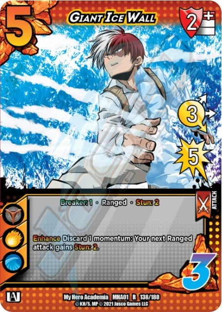 Image for Giant Ice Wall (UniVersus: My Hero Academia) (138/180) - UniVersus