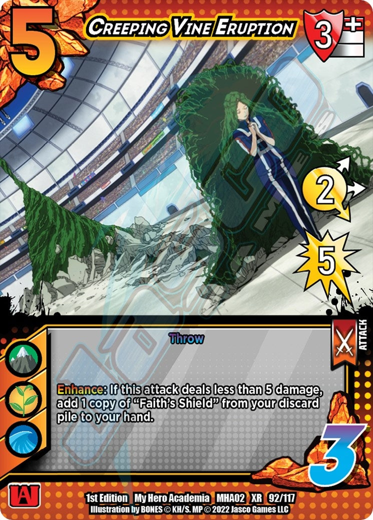 Image for Creeping Vine Eruption (XR) (UniVersus: My Hero Academia: Crimson Rampage) (92/117) - UniVersus