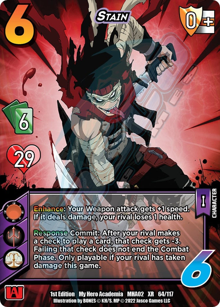Image for Stain (XR) (UniVersus: My Hero Academia: Crimson Rampage) (64/117) - UniVersus