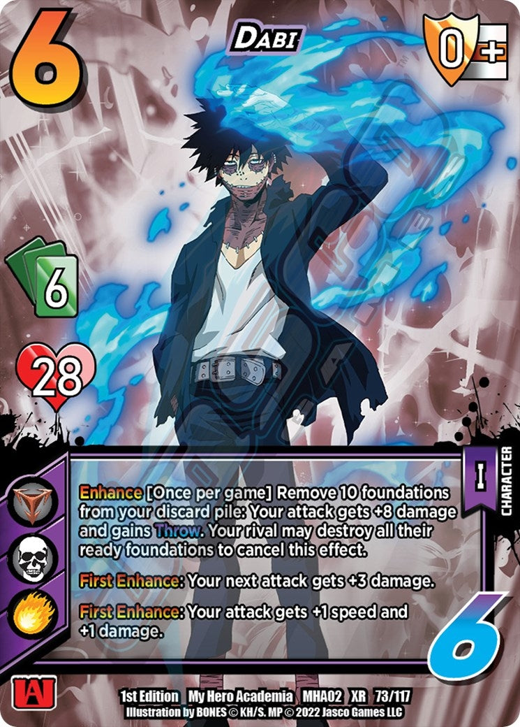 Image for Dabi (XR) (UniVersus: My Hero Academia: Crimson Rampage) (73/117) - UniVersus