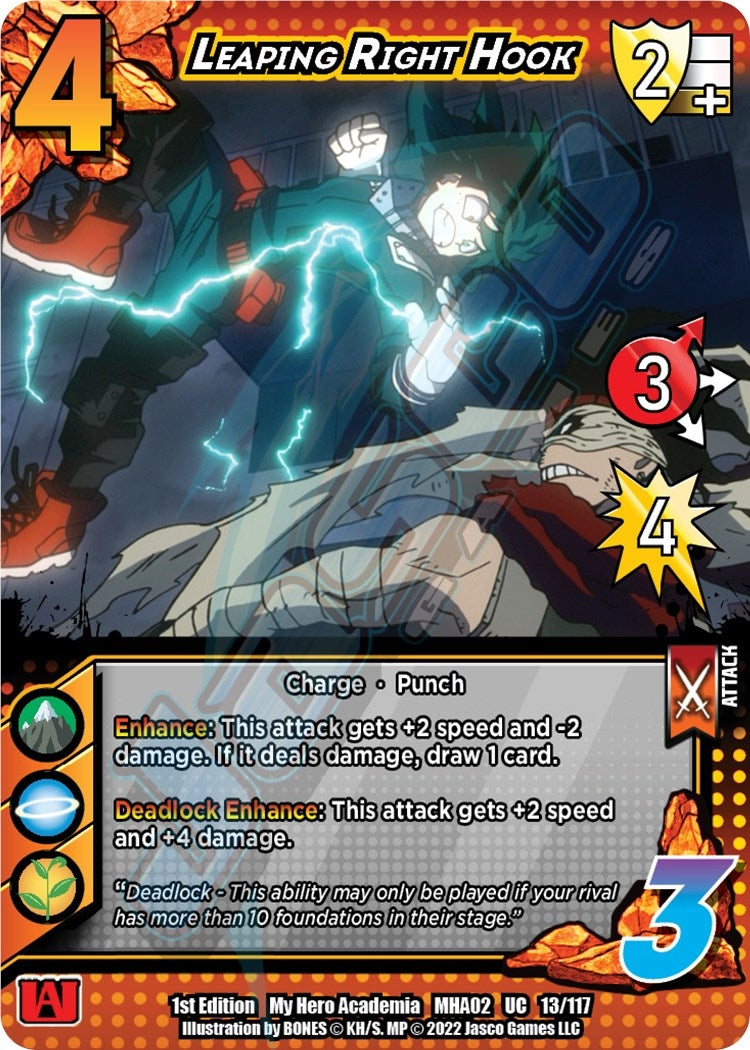 Image for Leaping Right Hook (UniVersus: My Hero Academia: Crimson Rampage) (13/117) - UniVersus