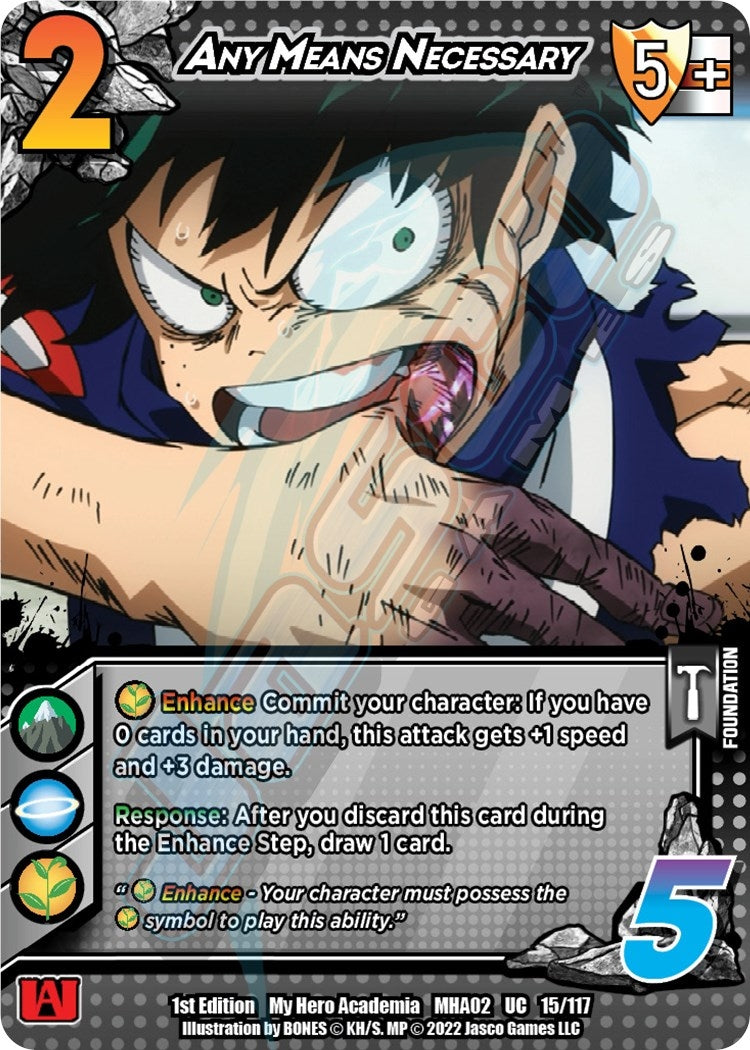 Image for Any Means Necessary (UniVersus: My Hero Academia: Crimson Rampage) (15/117) - UniVersus