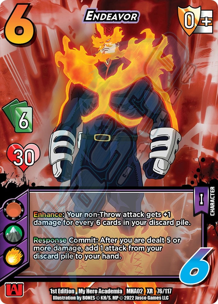 Image for Endeavor (XR) (UniVersus: My Hero Academia: Crimson Rampage) (76/117) - UniVersus