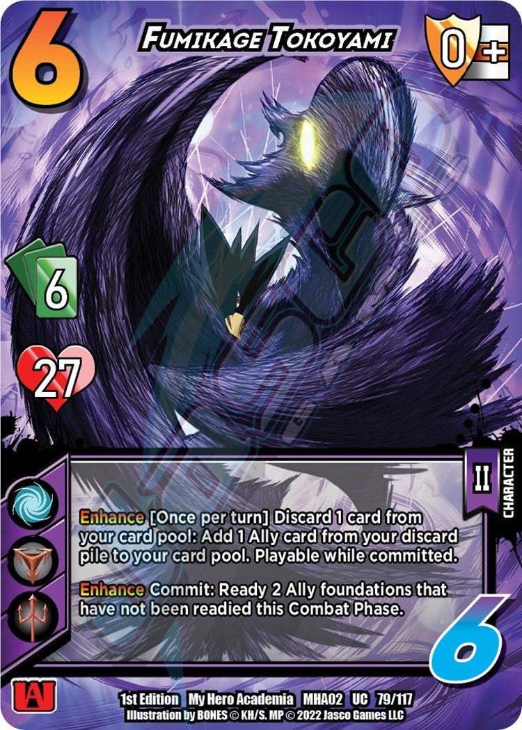 Image for Fumikage Tokoyami (UniVersus: My Hero Academia: Crimson Rampage) (79/117) - UniVersus