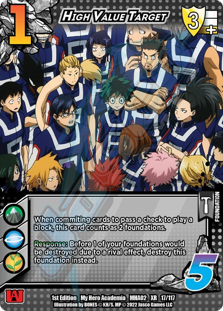 Image for High Value Target (XR) (UniVersus: My Hero Academia: Crimson Rampage) (17/117) - UniVersus