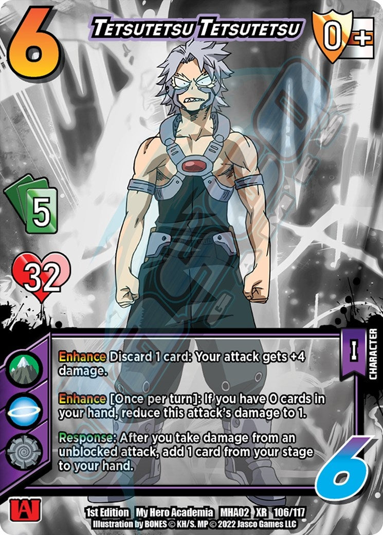 Image for Tetsutetsu Tetsutetsu (XR) (UniVersus: My Hero Academia: Crimson Rampage) (106/117) - UniVersus