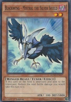 Blackwing - Mistral the Silver Shield - Legendary Collection 5D's: Mega Pack (Common) [LC5D-117]