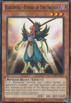 Blackwing - Etesian of Two Swords - Legendary Collection 5D's: Mega Pack (Common) [LC5D-123]