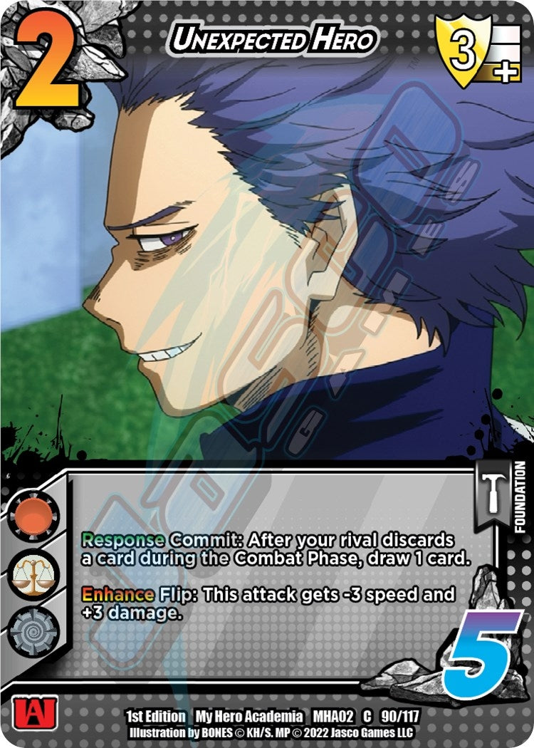 Image for Unexpected Hero (UniVersus: My Hero Academia: Crimson Rampage) (90/117) - UniVersus