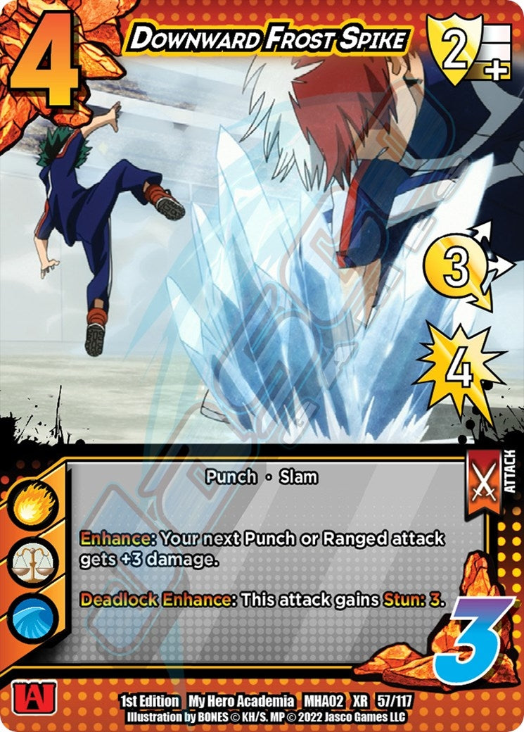 Image for Downward Frost Spike (XR) (UniVersus: My Hero Academia: Crimson Rampage) (57/117) - UniVersus