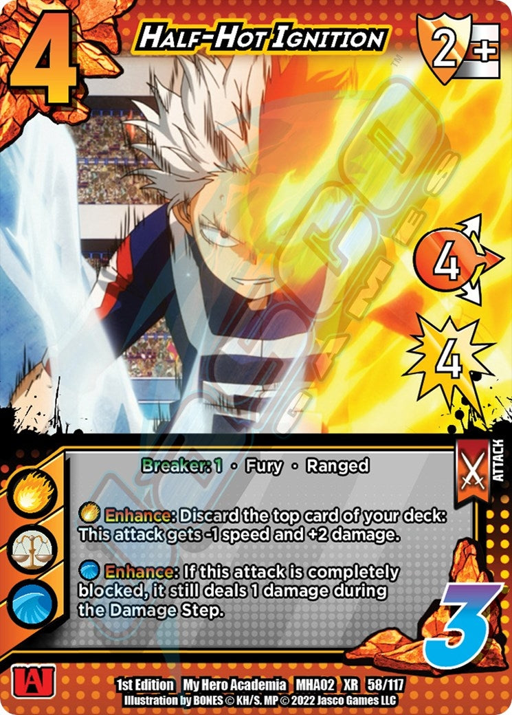 Image for Half-Hot Ignition (XR) (UniVersus: My Hero Academia: Crimson Rampage) (58/117) - UniVersus
